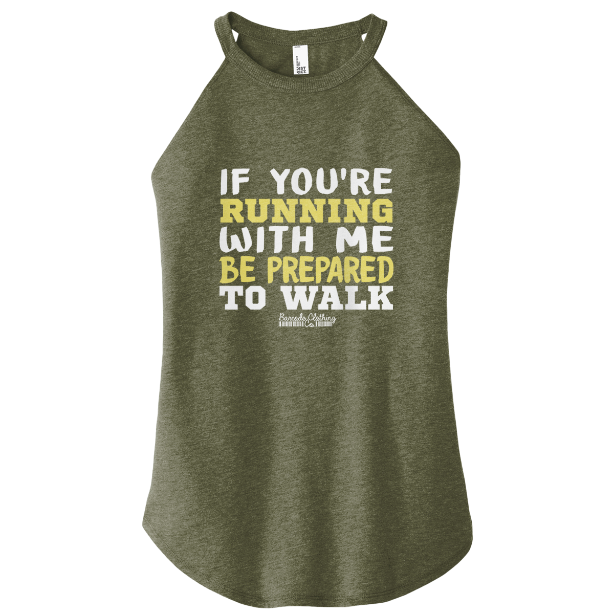 If You're Running With Me Color Rocker Tank