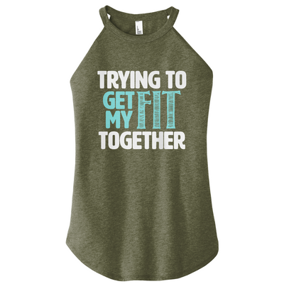 Fit Together Color Rocker Tank