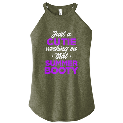 Summer Booty Color Rocker Tank