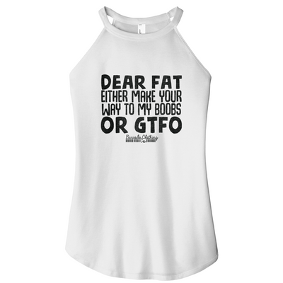 Dear Fat GTFO Rocker Tank