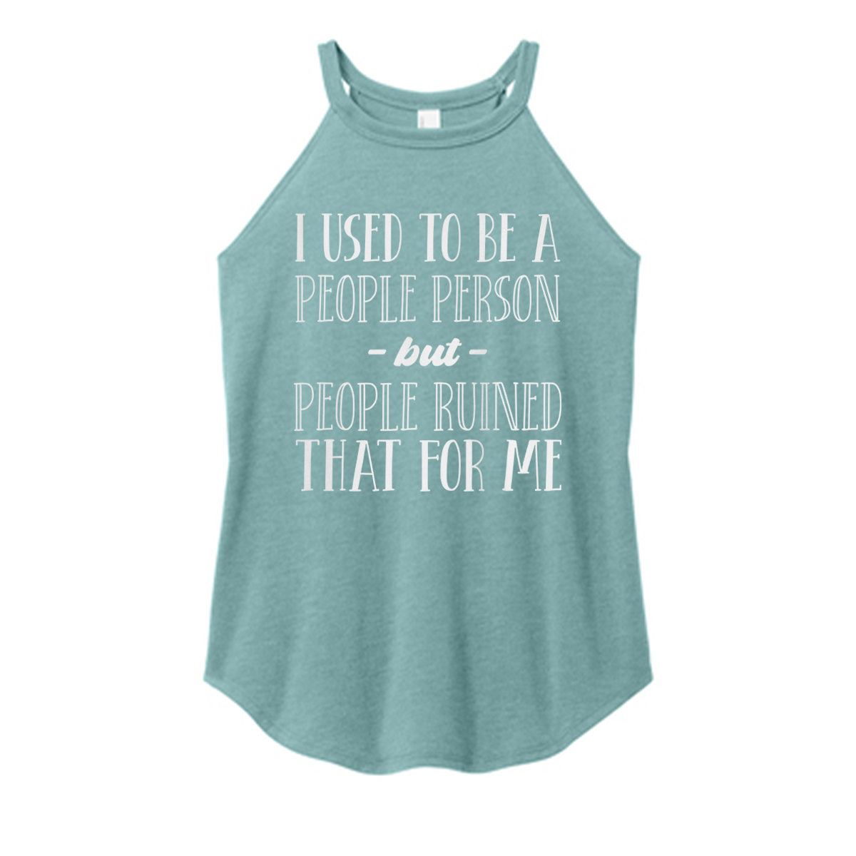 People Person Color Rocker Tank