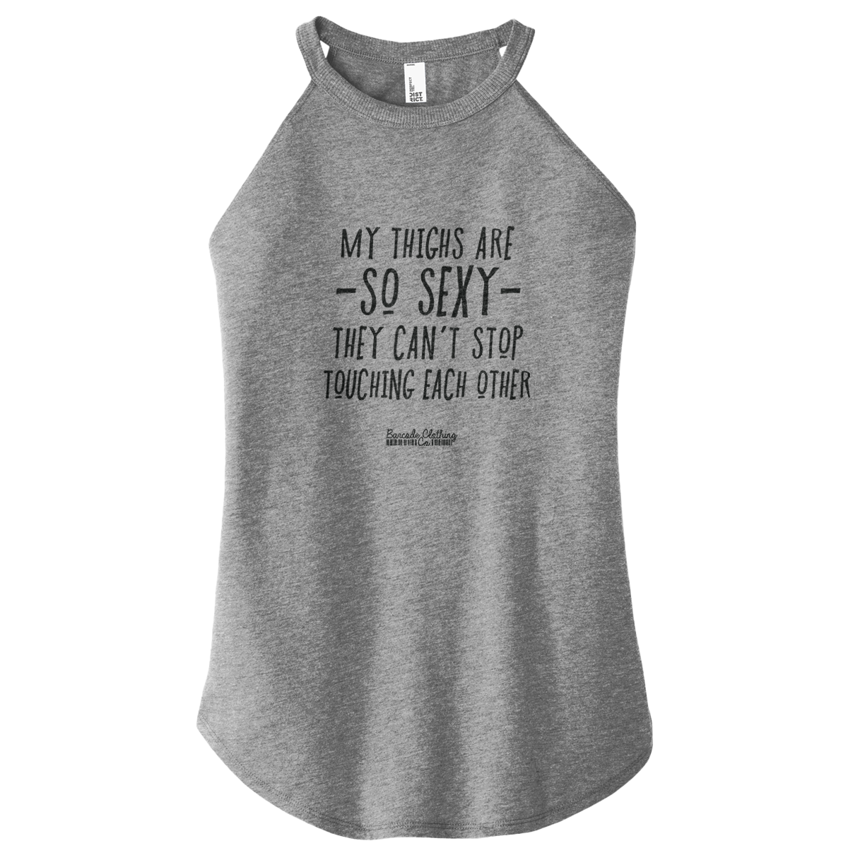 Thighs Sexy Rocker Tank Rocker Tank / Grey / 3XL Thighs Sexy Rocker Tank Rocker Tank / Grey / 3XL