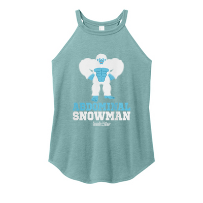 Abdominal Snowman Color Rocker Tank