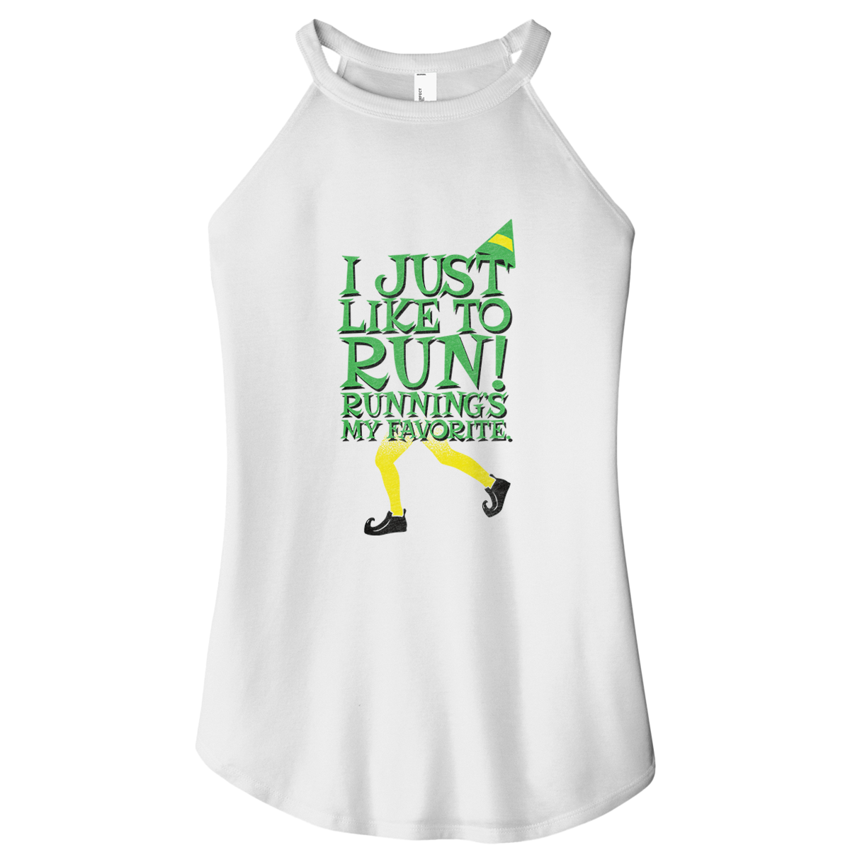 Running's My Favorite Rocker Tank