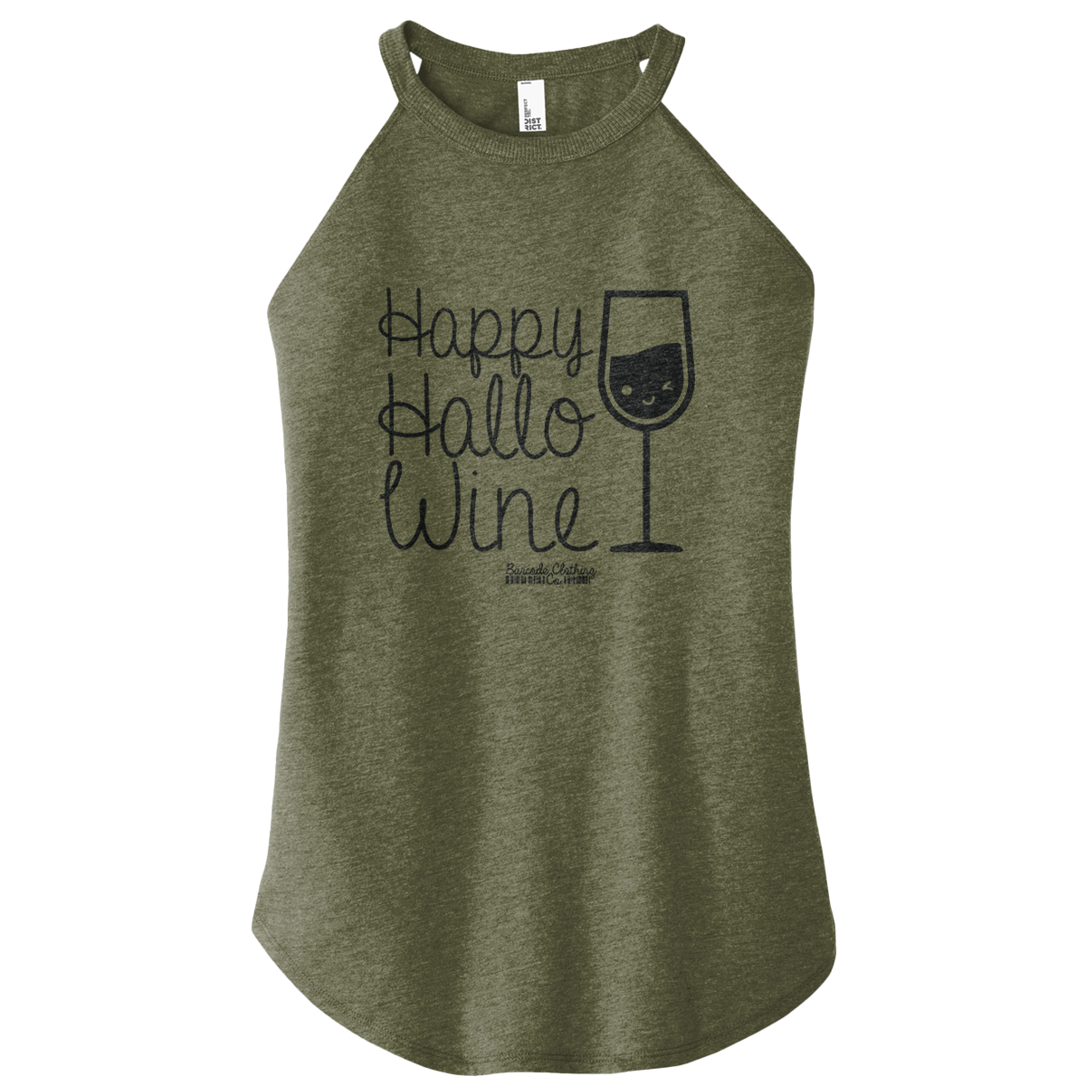 Happy Hallo-Wine Rocker Tank