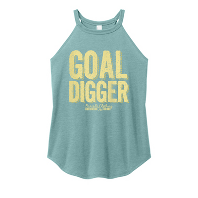 Goal Digger Color Rocker Tank