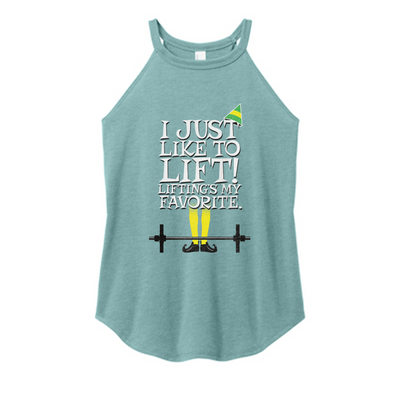 Lifting's My Favorite Color Rocker Tank