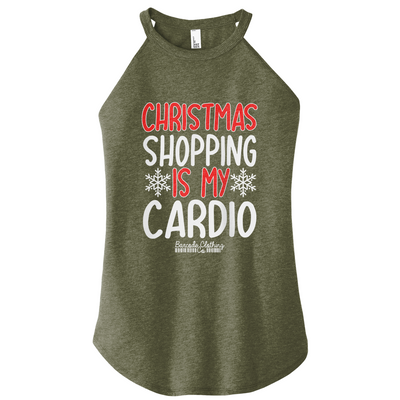 Christmas Is My Cardio Color Rocker Tank