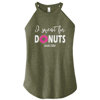 Sweat For Donuts Color Rocker Tank