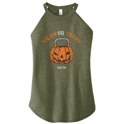 Train or Treat Color Rocker Tank