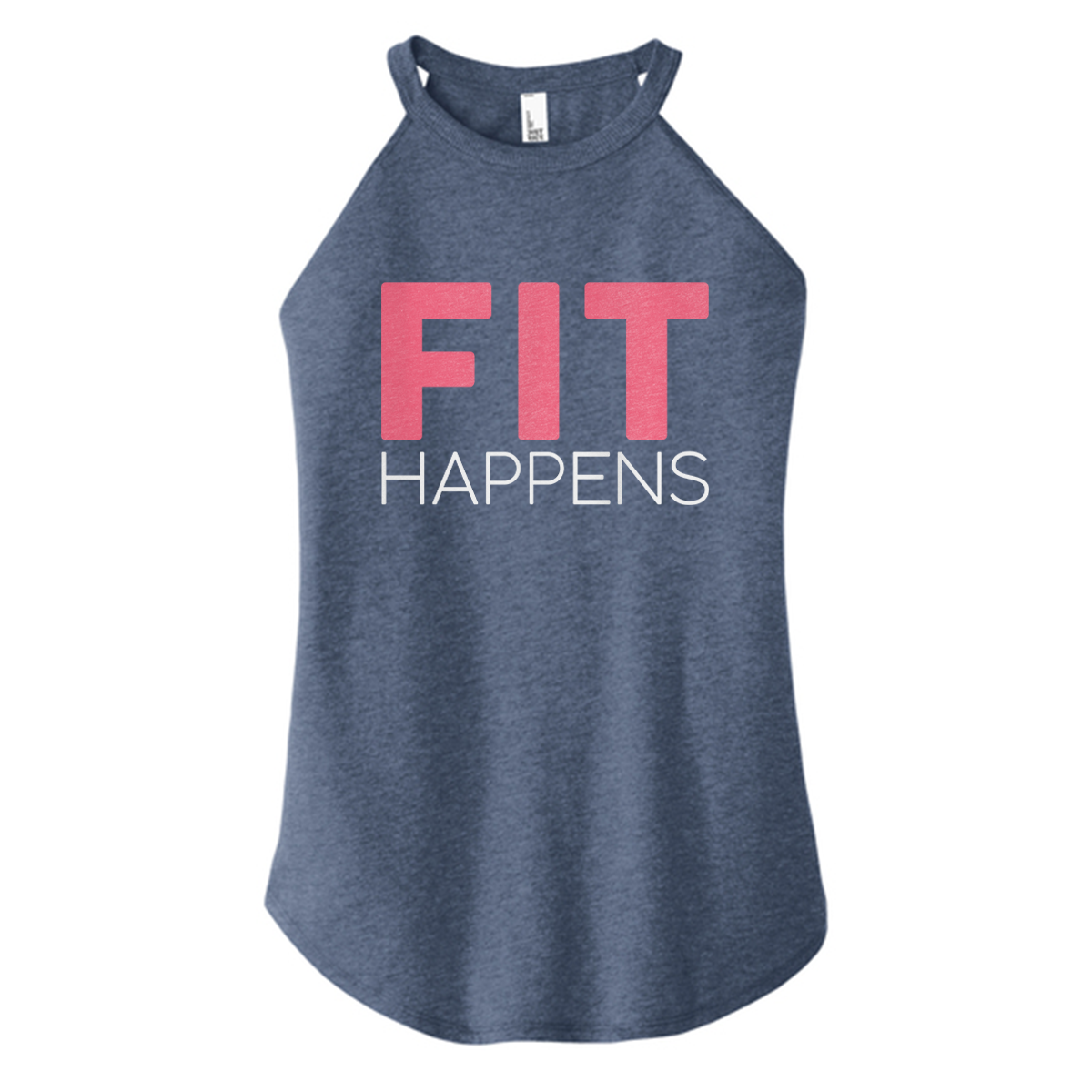 FIT Happens Color Rocker Tank