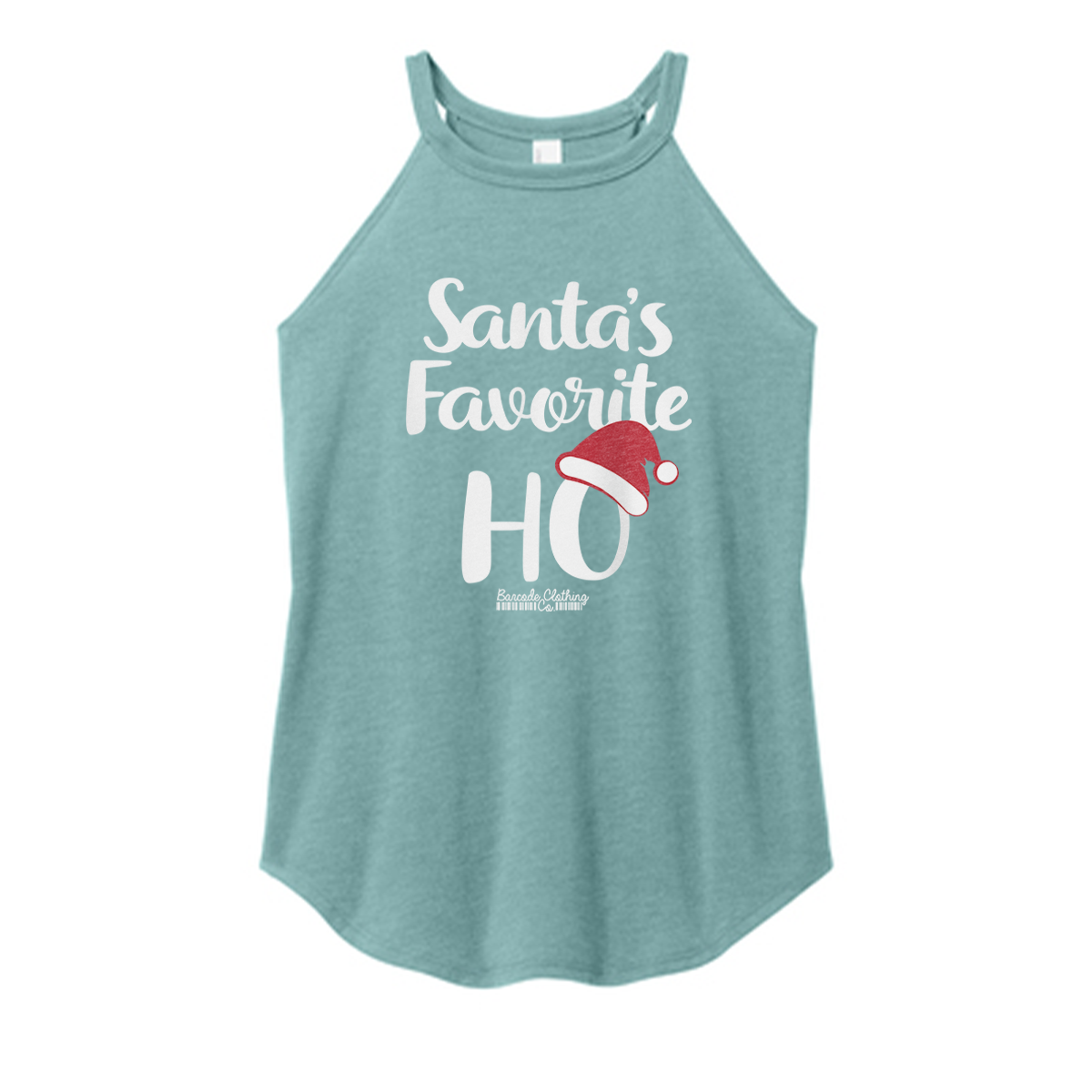Santa's Favorite Ho Color Rocker Tank