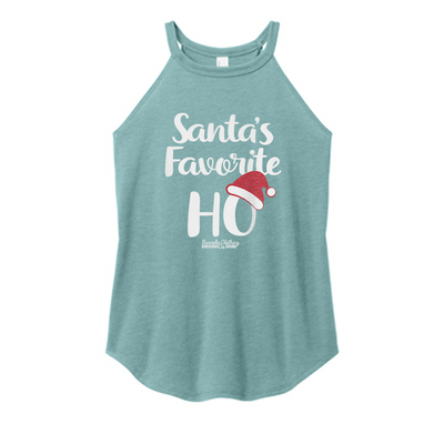 Santa's Favorite Ho Color Rocker Tank