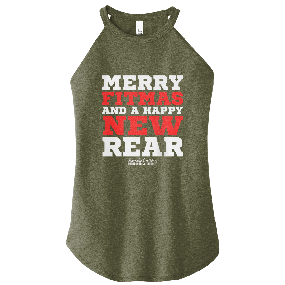 Merry Fitmas and a Happy New Rear Color Rocker Tank