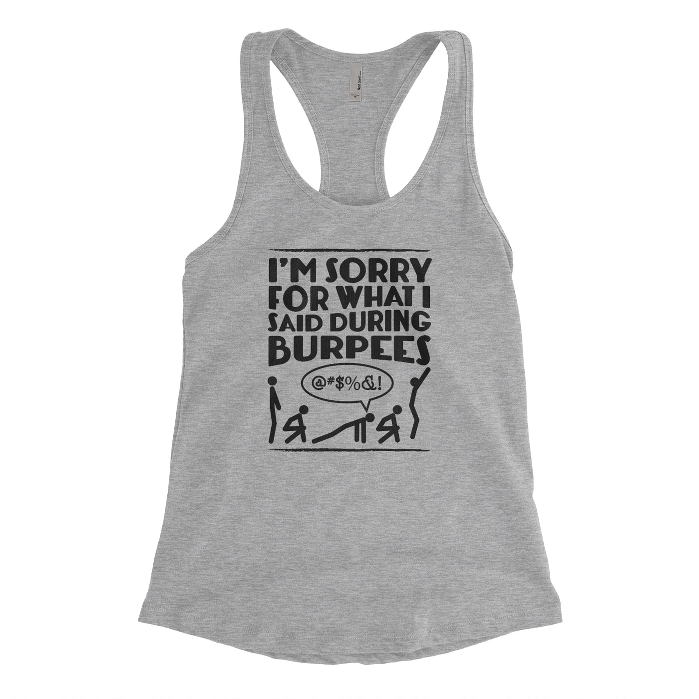 Sorry Burpees Blacked Out – Barcode Clothing Co