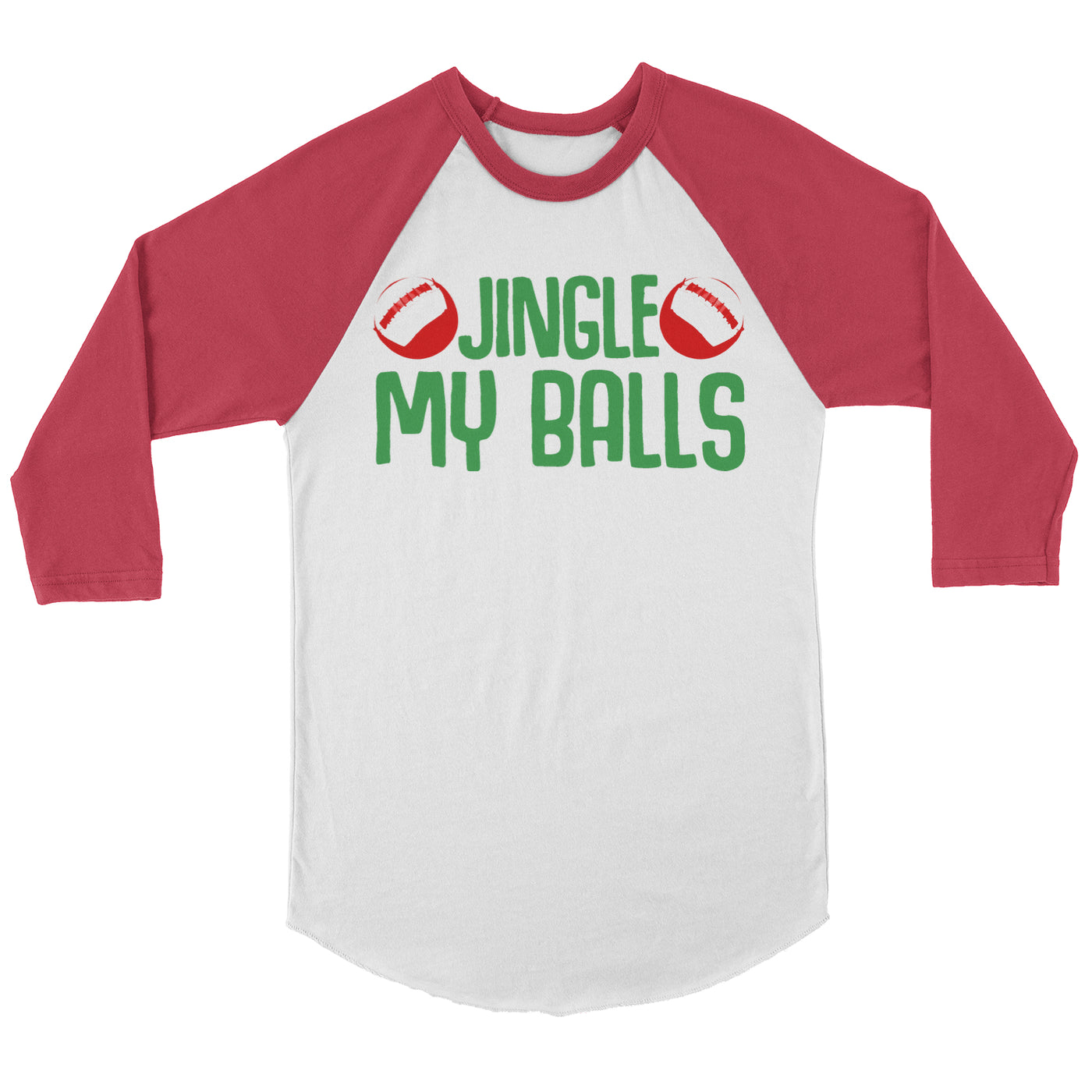 Jingle My Balls Raglan
