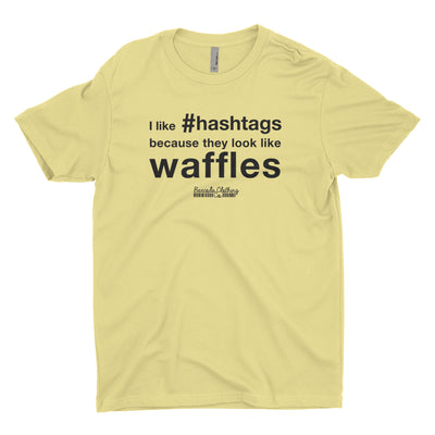 Hashtags Waffles Blacked Out