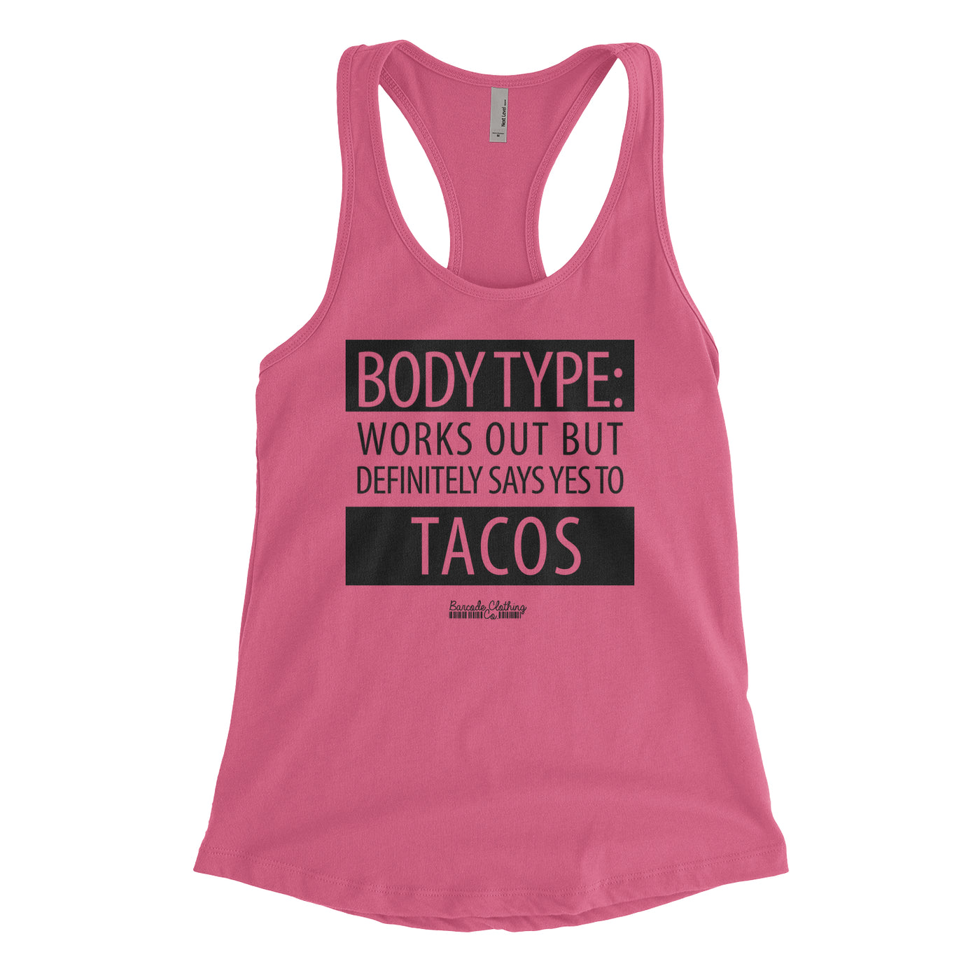 Body Type Tacos Blacked Out – Barcode Clothing Co
