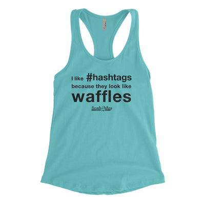 Hashtags Waffles Blacked Out