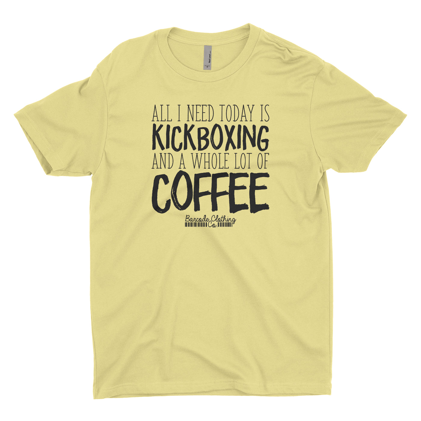 All I Need Today Kickboxing Coffee Blacked Out