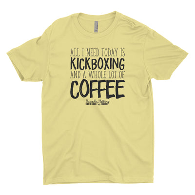 All I Need Today Kickboxing Coffee Blacked Out