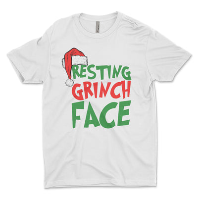 Resting Grinch Face White Collection