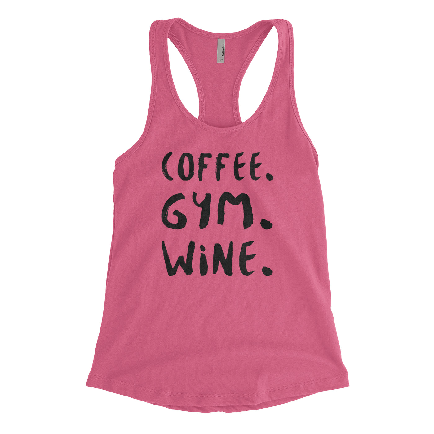 Coffee Gym Wine Blacked Out
