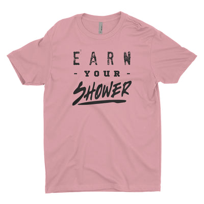 Earn Your Shower Blacked Out