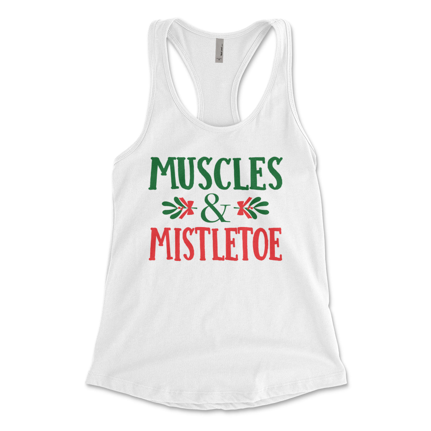 Muscles & Mistletoe White Collection