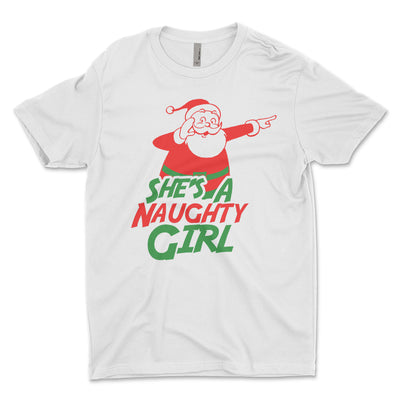 She's A Naughty Girl White Collection