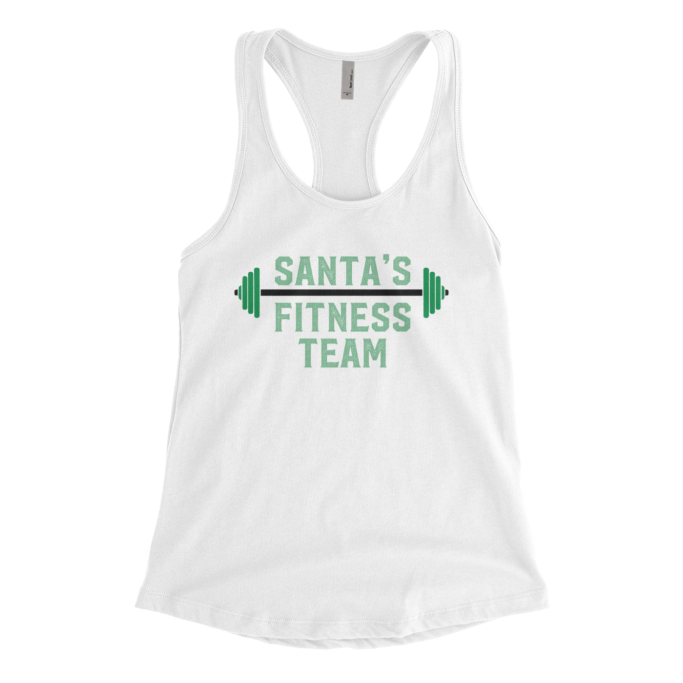 Santa's Fitness Team White Collection