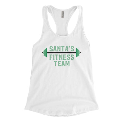 Santa's Fitness Team White Collection