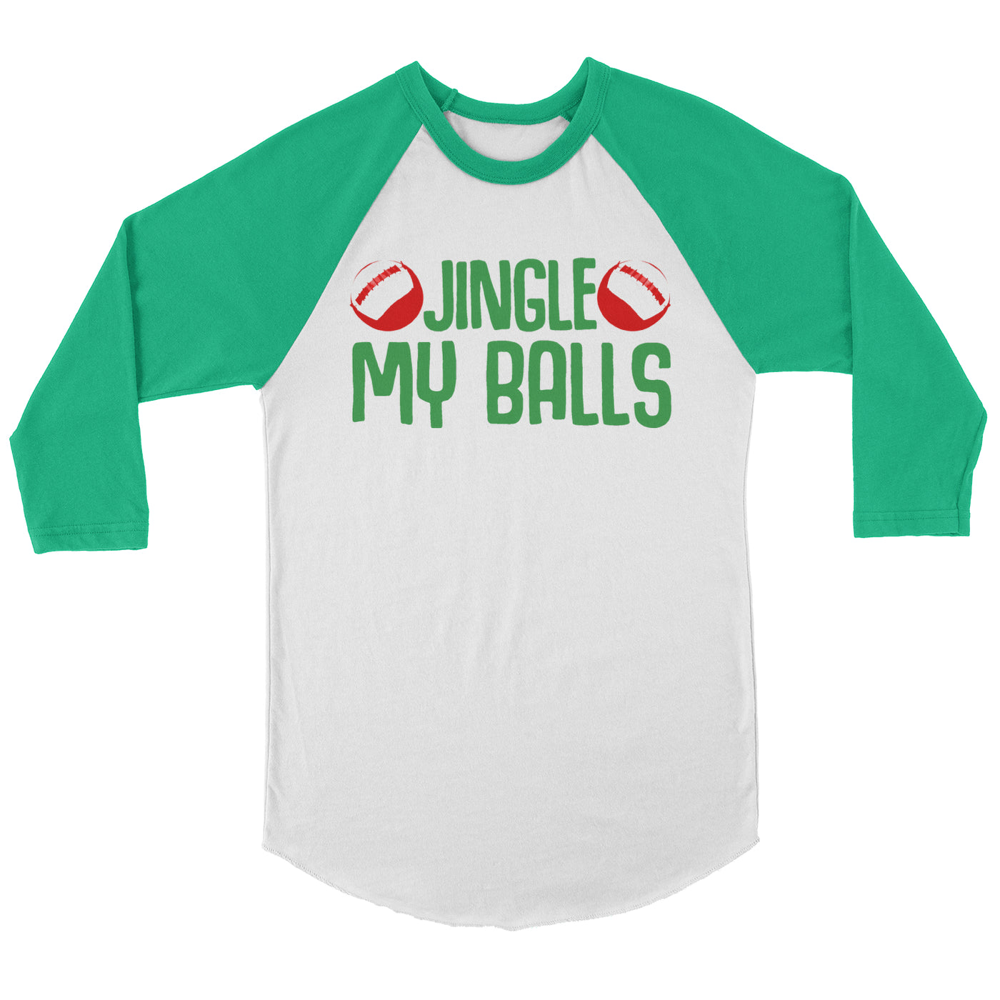 Jingle My Balls Raglan