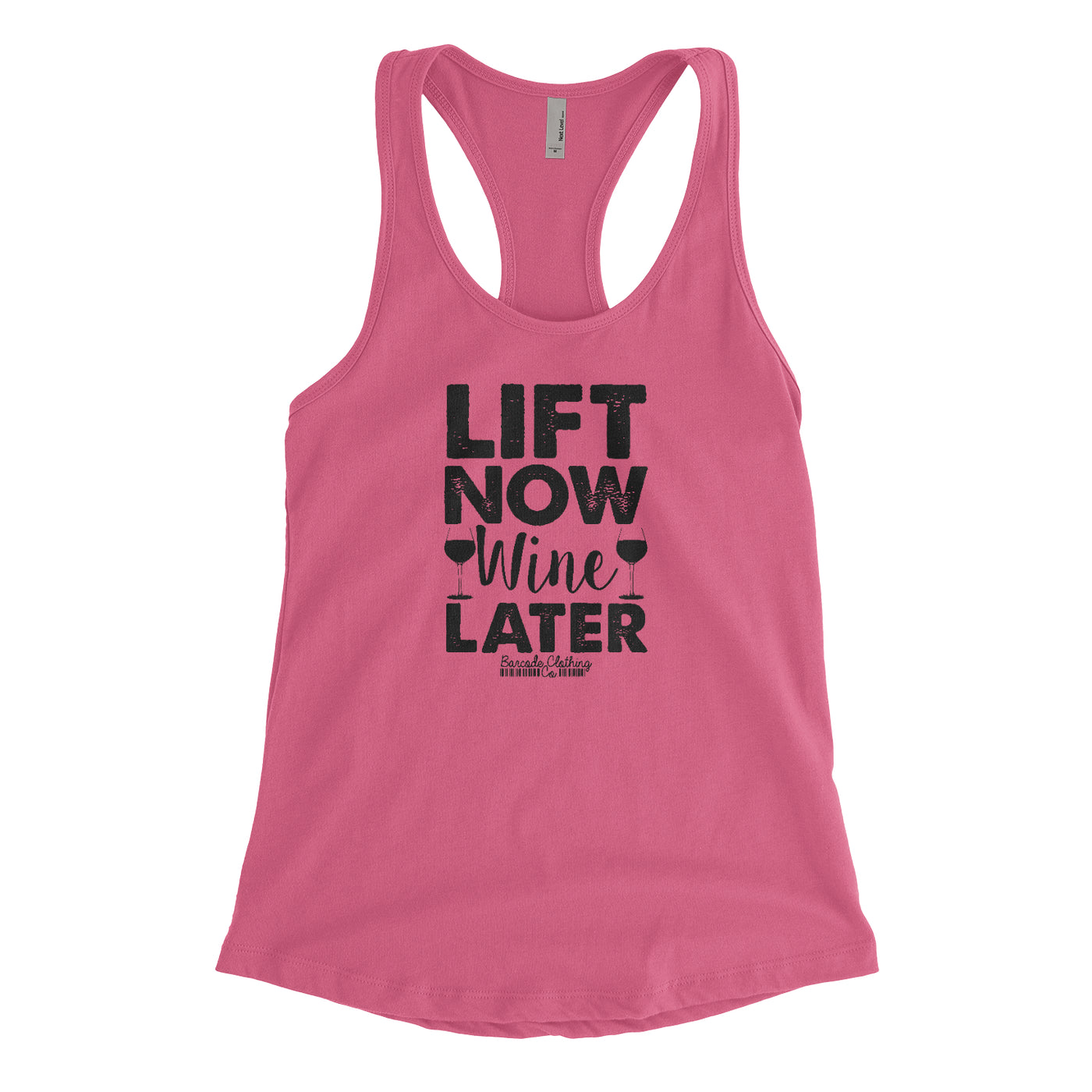 Lift Now Wine Later Blacked Out