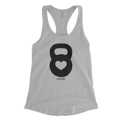 Kettlebell Heart Blacked Out