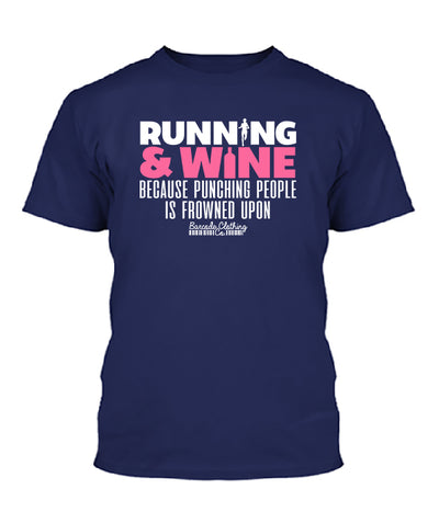 Running and Wine Because Punching