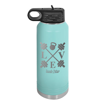 Love Barbells Water Bottle