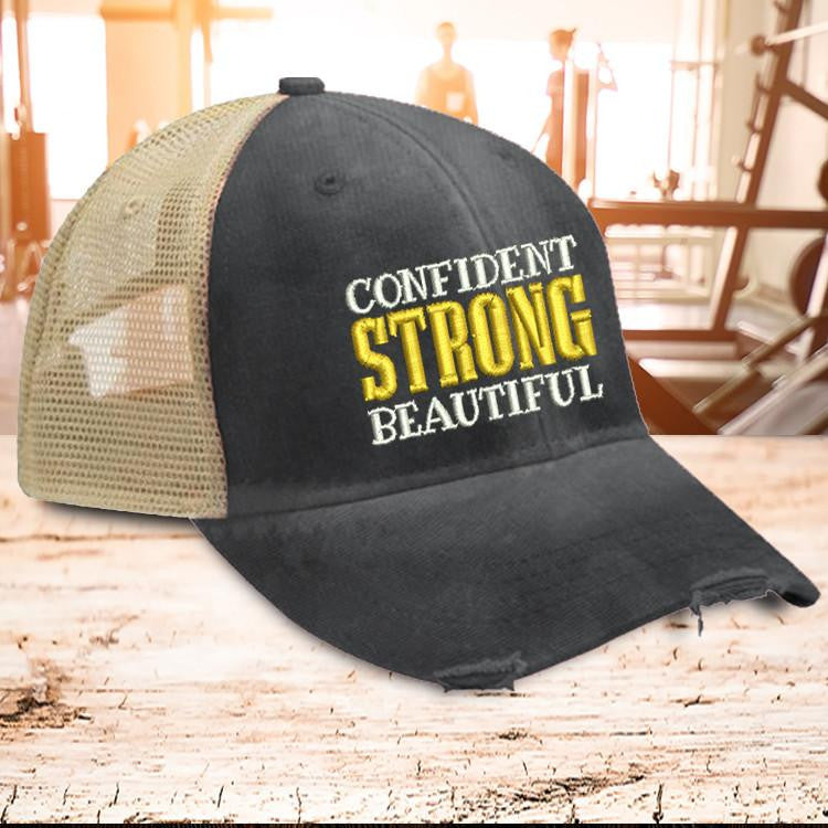 Confident Strong Beautiful Trucker Hat