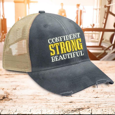 Confident Strong Beautiful Trucker Hat
