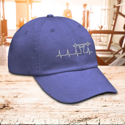 Hat - Barbell Heartbeat Hat