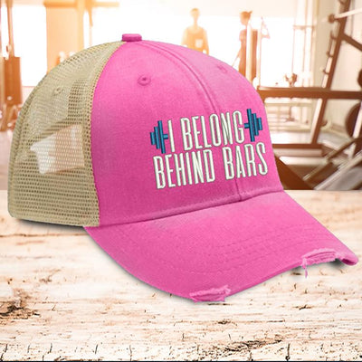 Hat - I Belong Behind Bars Hat