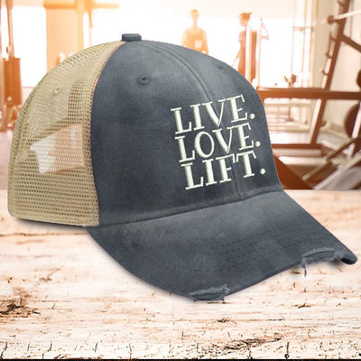 Live Love Lift Trucker Hat