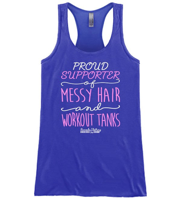 Proud Supporter Workout Tanks