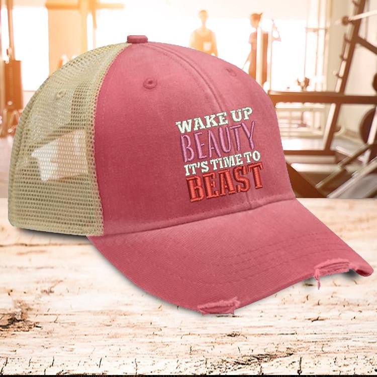 Wake Up Beauty Trucker Hat